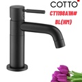 Vòi rửa mặt lavabo lạnh COTTO CT1198A1N#BL(HM)