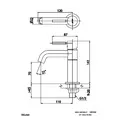 Vòi Lavabo Lạnh COTTO CT1198A1N(HM)