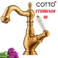 Vòi rửa mặt lavabo lạnh COTTO CT1200C42#GR