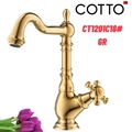 Vòi rửa mặt lavabo lạnh COTTO CT1201C18#GR