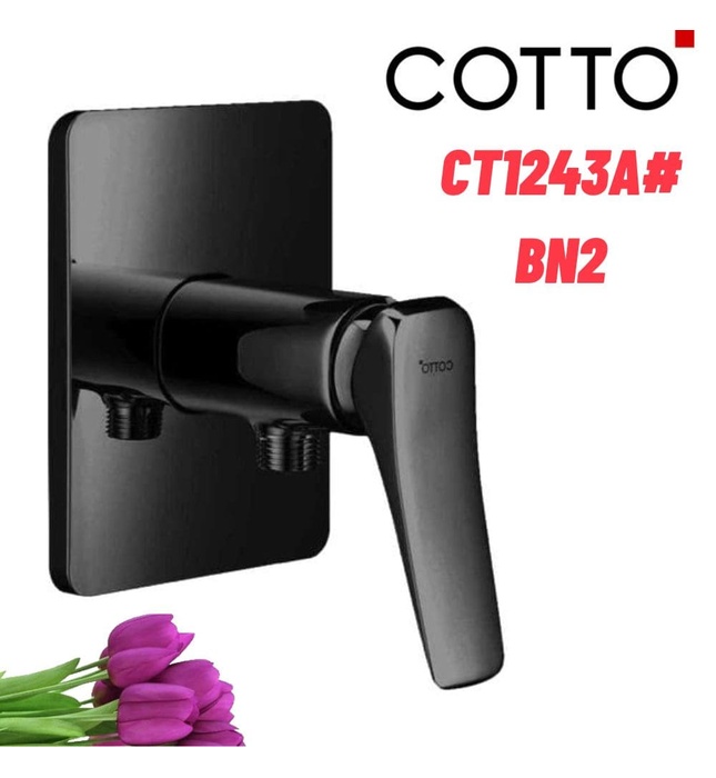 Mặt nạ sen tắm âm tường COTTO CT1243A#BN2