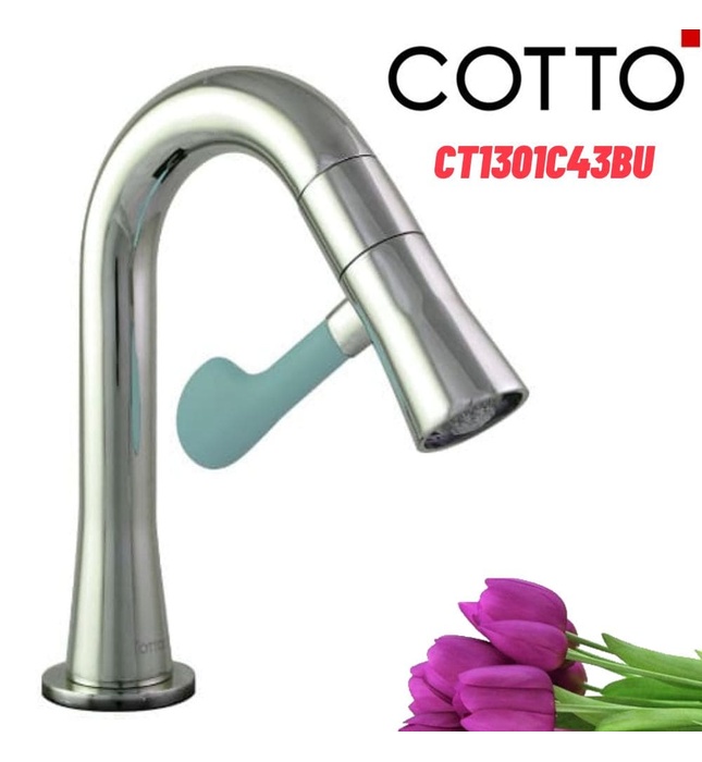 Vòi rửa mặt lavabo lạnh COTTO CT1301C43BU