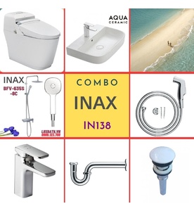 Combo thiết bị vệ sinh Inax IN138 S400 (7148)