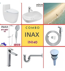Combo thiết bị vệ sinh Inax IN140 S600 (7146)