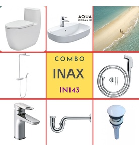 Combo thiết bị vệ sinh Inax IN143 S600 (7143)