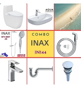 Combo thiết bị vệ sinh Inax IN144 S600 (7142)