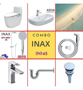 Combo thiết bị vệ sinh Inax IN145 S600 (7141)