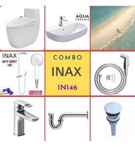 Combo thiết bị vệ sinh Inax IN146 S600 (7140)