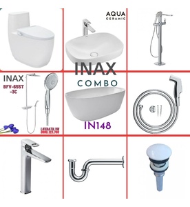 Combo thiết bị vệ sinh Inax IN148 S600 (9127)