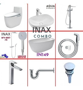 Combo thiết bị vệ sinh Inax IN149 S600 (9126)