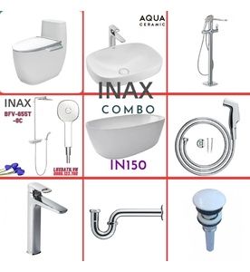 Combo thiết bị vệ sinh Inax IN150 S600 (9125)