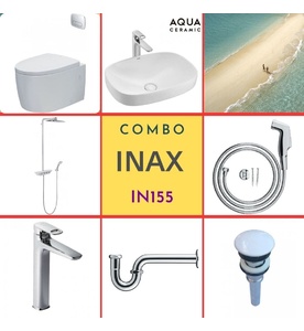 Combo thiết bị vệ sinh Inax IN155 S600 (7139)