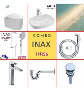 Combo thiết bị vệ sinh Inax IN156 S600 (7138)