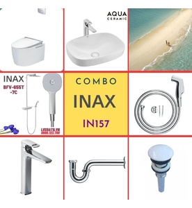 Combo thiết bị vệ sinh Inax IN157 S600 (7137)