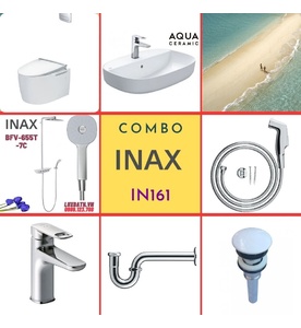 Combo thiết bị vệ sinh Inax IN161 S600 (7133)