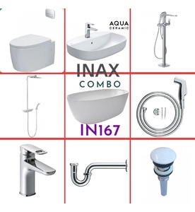 Combo thiết bị vệ sinh Inax IN167 S600 (9116)