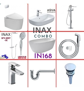 Combo thiết bị vệ sinh Inax IN168 S600 (9115)
