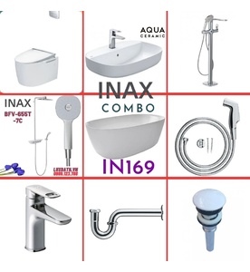 Combo thiết bị vệ sinh Inax IN169 S600 (9114)