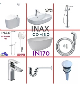 Combo thiết bị vệ sinh Inax IN170 S600 (9113)