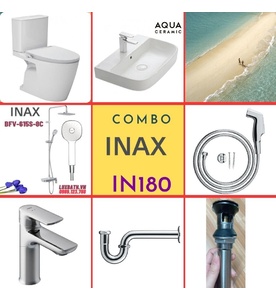 Combo thiết bị vệ sinh Inax IN180 S24 (7127)