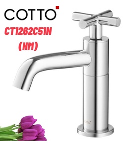 Vòi rửa mặt lavabo lạnh COTTO CT1262C51N(HM)
