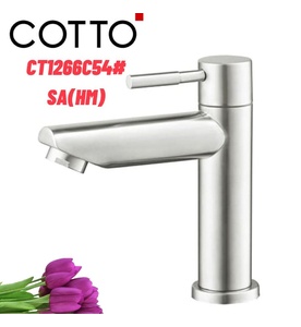 Vòi rửa mặt lavabo lạnh COTTO CT1266C54#SA(HM)