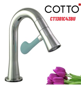 Vòi rửa mặt lavabo lạnh COTTO CT1301C43BU