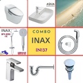 Combo thiết bị vệ sinh Inax IN137 S400 (7149)