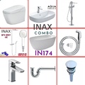 Combo thiết bị vệ sinh Inax IN174 S600 (9111)