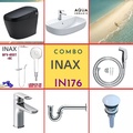 Combo thiết bị vệ sinh Inax IN176 S600 (7129)