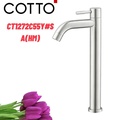 Vòi rửa mặt lavabo lạnh thân cao COTTO CT1272C55Y#SA(HM)