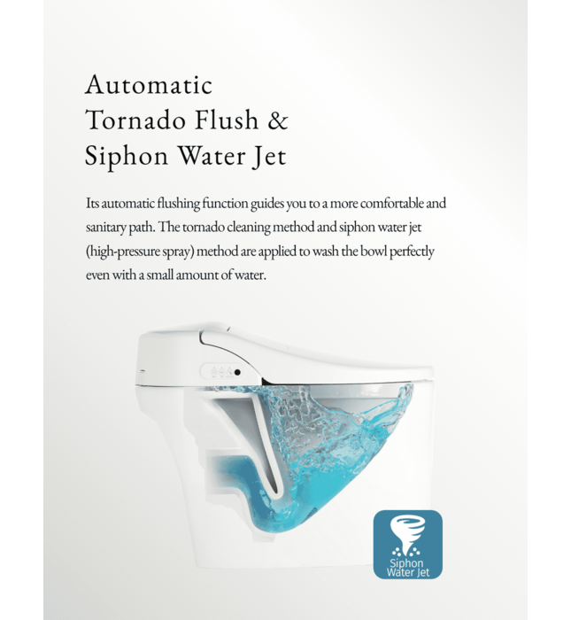 Bàn cầu thông minh Hàn Quốc Trevi ALB-R14605