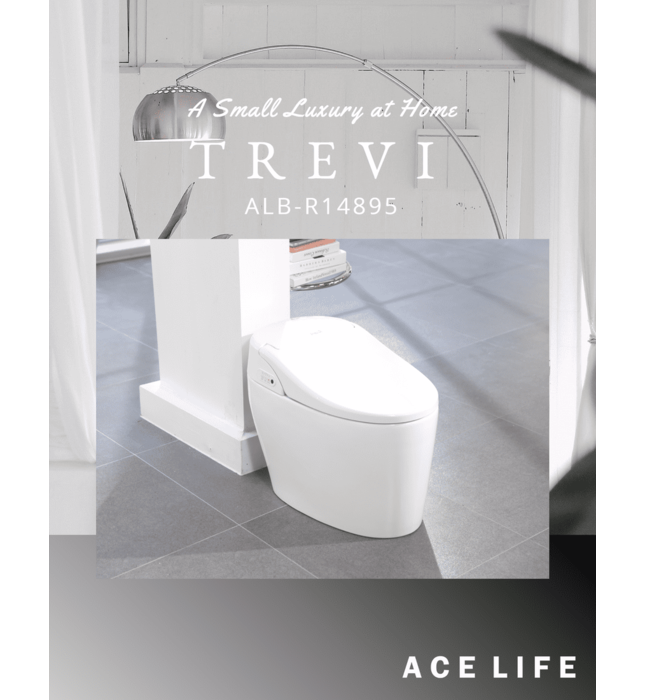 Bàn cầu thông minh Hàn Quốc Trevi ALB-R14895