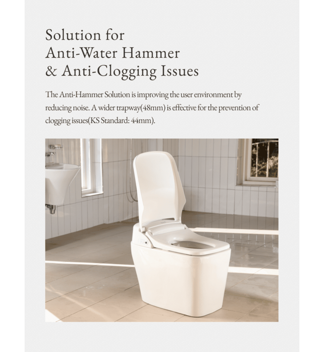 Bàn cầu thông minh Hàn Quốc Trevi ALB-R14895S