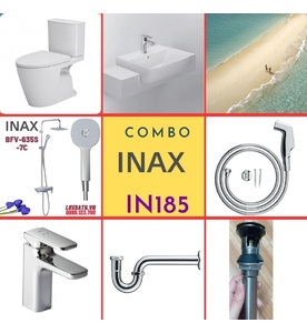 Combo thiết bị vệ sinh Inax IN185 S24 (7122)
