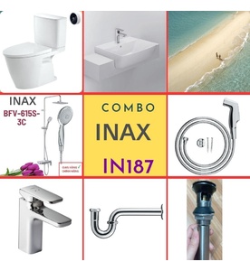Combo thiết bị vệ sinh Inax IN187 S24 (7120)
