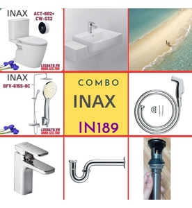 Combo thiết bị vệ sinh Inax IN189 S24 (7108)
