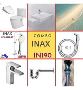 Combo thiết bị vệ sinh Inax IN190 S24 (7107)