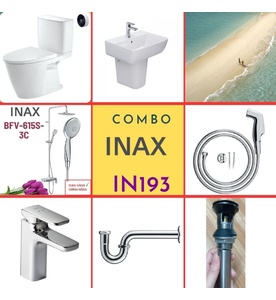 Combo thiết bị vệ sinh Inax IN193 S24 (7104)