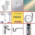 Combo thiết bị vệ sinh Inax IN185 S24 (7122)