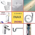 Combo thiết bị vệ sinh Inax IN190 S24 (7107)