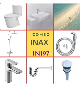 Combo thiết bị vệ sinh Inax IN197 S24 (7100)