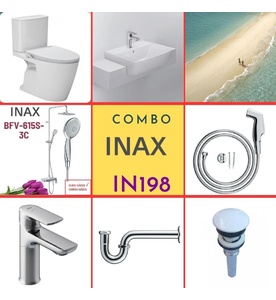 Combo thiết bị vệ sinh Inax IN198 S24 (7099)