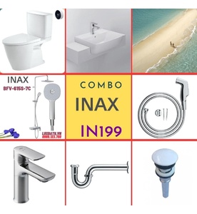 Combo thiết bị vệ sinh Inax IN199 S24 (7098)