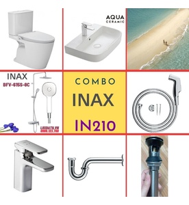Combo thiết bị vệ sinh Inax IN210 S24 (7087)