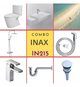 Combo thiết bị vệ sinh Inax IN215 S24 (7082)