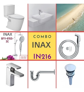 Combo thiết bị vệ sinh Inax IN216 S24 (7081)