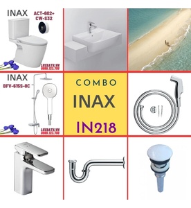 Combo thiết bị vệ sinh Inax IN218 S24 (7079)