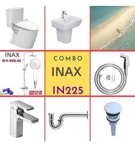 Combo thiết bị vệ sinh Inax IN225 S24 (7072)