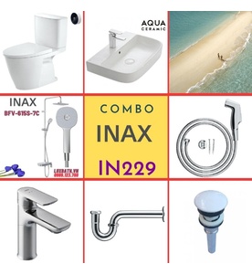 Combo thiết bị vệ sinh Inax IN229 S24 (7068)